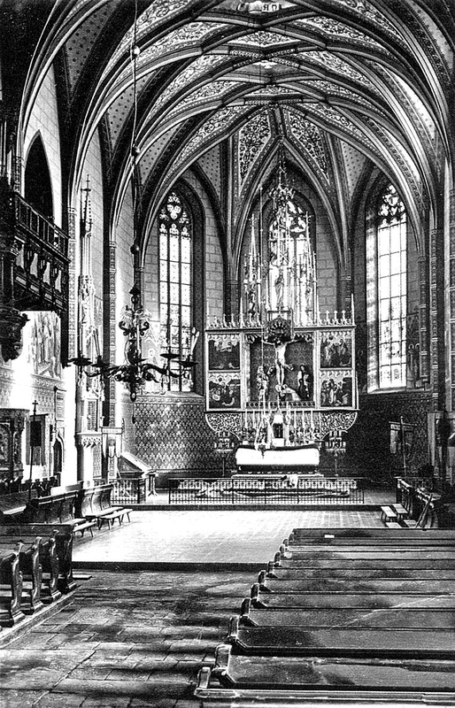 Interiér Kostola sv. Kríža